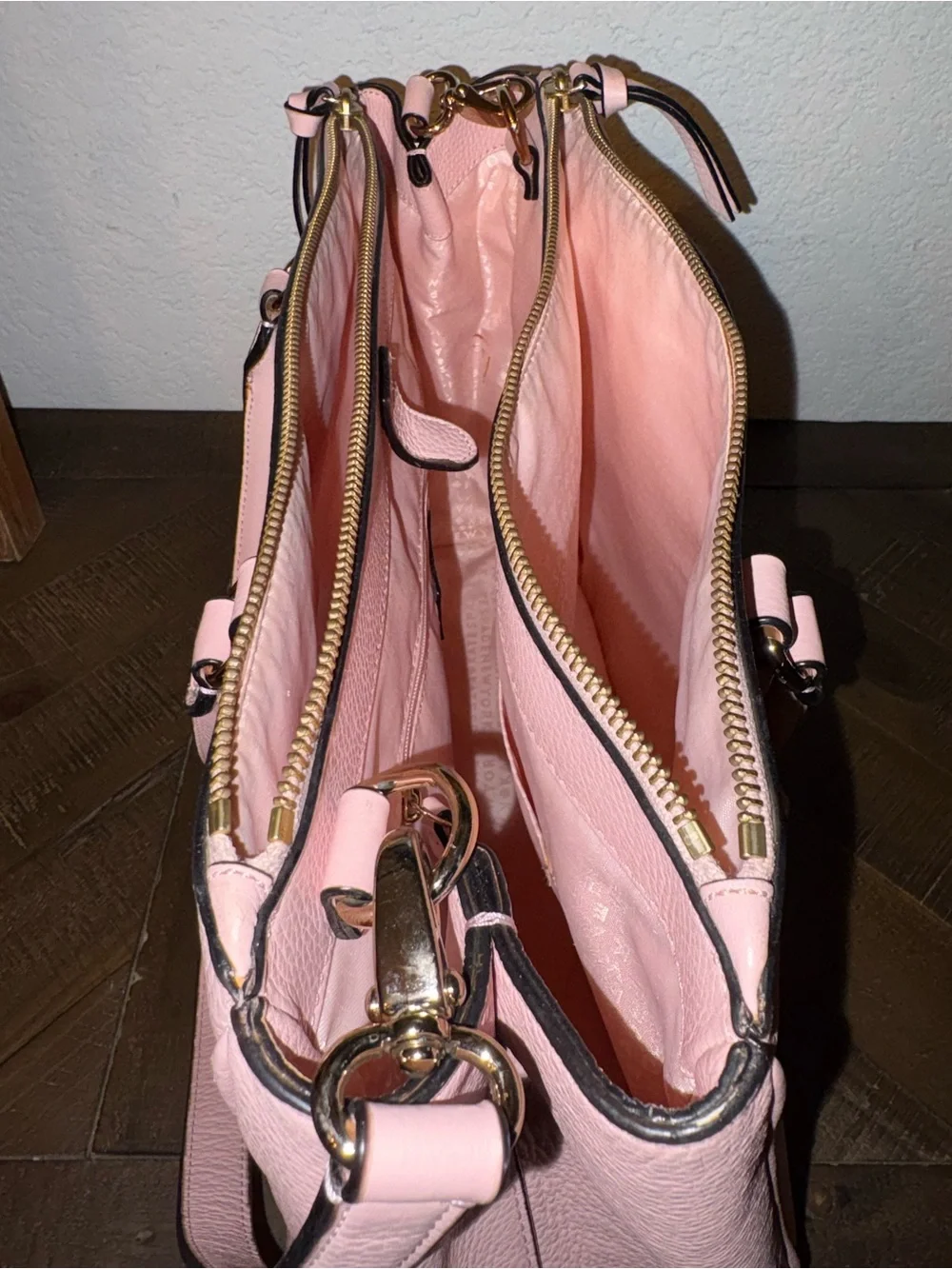 Kate Spade Leighann Mulberry Street Large Pink Leather Satchel